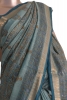 Pure Floral Tussar Silk Saree